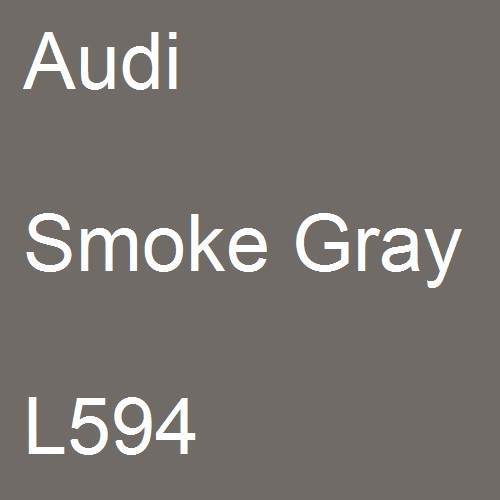 Audi, Smoke Gray, L594.